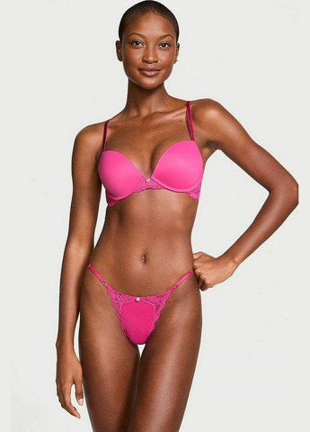 Трусики стринг Victoria's Secret 839558185 pink (339680760)
