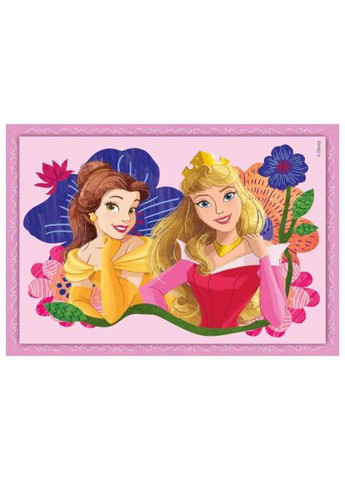 Пазл 4 в 1 Princess, 12,16,20 та 24 елементи (21517) Clementoni 12, 20 та 24 елементи, 16, 4 в 1 Princess (366160788)