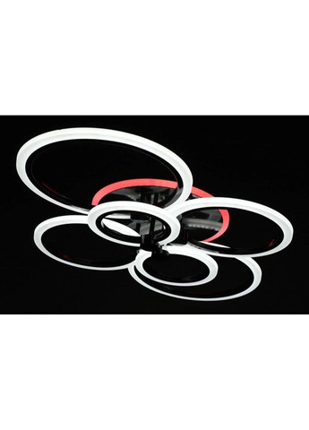 Люстра світлодіодна стельова LED світильник для квартири на стелю ледве з пультом 27763 Чорний 11х57х77 см. Sunnysky (335975414)