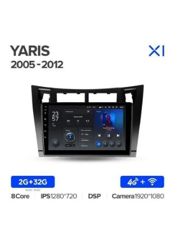 Штатна магнітола TS9-002 4+32Gb Toyota Yaris XP90 2005-2012 9" Decker (378947657)