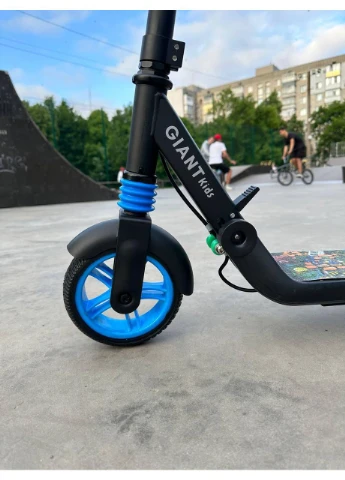 Детский электросамокат GIANT E10 Pro + Bluetooth колонка (музыка) Kids (392667920)