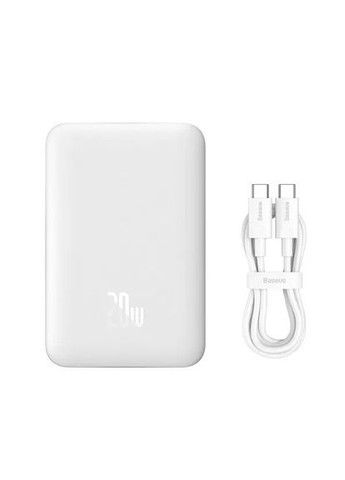Магнитный портативный павербанк Magnetic 20W 10000mAh с беспроводной зарядкой для iPhone Baseus (349824367)