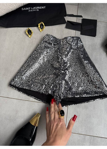 Жіночи шорти з паєтковим покриттям No Brand (372853414)