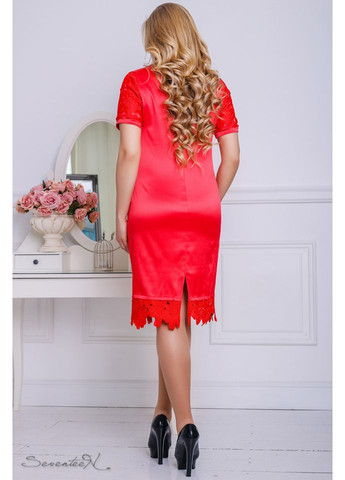 Красное платье 816.2203 Seventeen