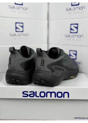 Темно-сірі кросівки salomon grey black (розмір ) No Brand Genesis GTX