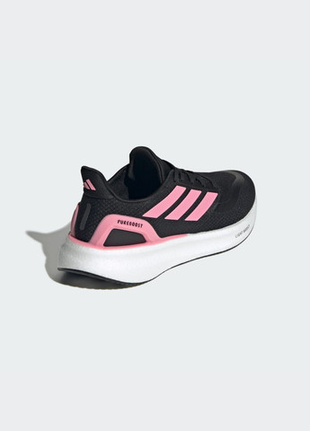 Кроссовки для бега Pureboost 5 Running Shoes adidas чёрные всесезоны (369631950)