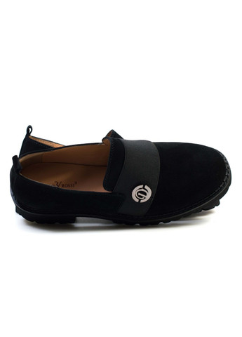 Vitto Rossi Жіночі лофери Sd464-1-J38 розмір чорний з штучна замша, — демісезон (322774275)