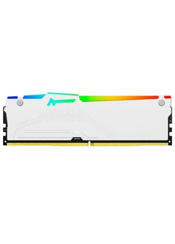 Модуль пам'яті для комп'ютера (ex.HyperX) (KF556C36BWEA-16) Kingston FURY DDR5 16GB 5600 MHz Beast White RGB (389701566)