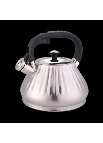 Чайник со свистком 3 л из нержавеющей стали для индукционной плиты Kamille (307288784)