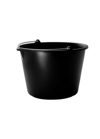 Відро 5л будівельне з носиком чорне Кріон (315785792)
