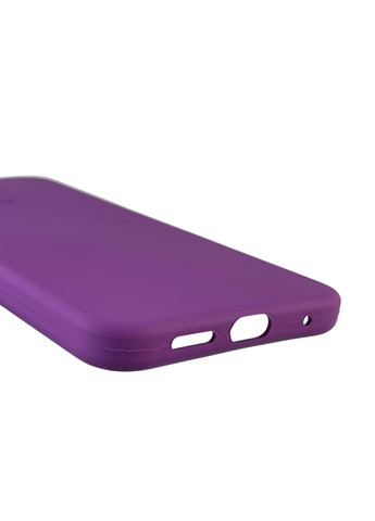 Чохол для Redmi Note 12 4G силіконовий з мікрофіброю нековзний на сяомі редмі нот 12 4г фіолетовий Xiaomi (366388679)