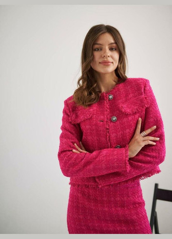 Женский твидовый костюм на подкладке MKTRG3627/3628 TRG (366431151)