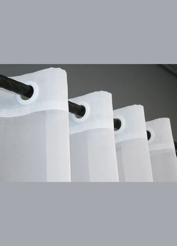 Тюль на люверсах шифон білий 400Х270 NOW BRAND (346058044)