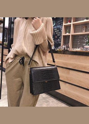 Жіноча міні сумка через плече під рептилію No Brand (298997180)