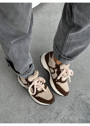 Зимові кросівки No Brand коричневі зими (369094604)