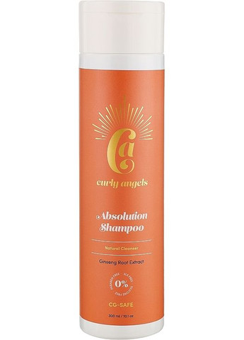 Очищающий шампунь для вьющихся волос Absolution Shampoo 300ml (1131655-31198024) Curly Angels (369557937)