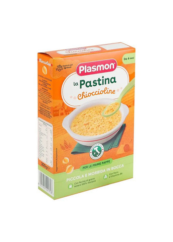 Макарони Chioccioline, від 6 місяців, 300 г Plasmon (331789966)
