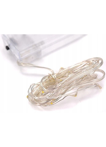 Светодиодная гирлянда нить на 2-х батарейках 20 LED лампочек 2 м (2104618699) No Brand (361854778)