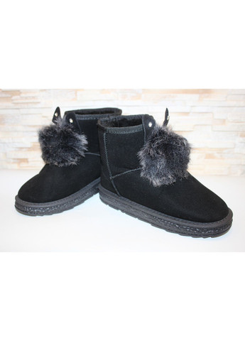 Угги женские зимние черные No Brand Уггі жіночі зимові (367861086)