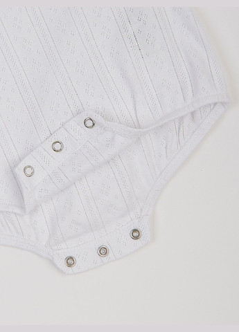 Боді- пісочник дитячий ажурний біла смужка KRAKO (324407576)