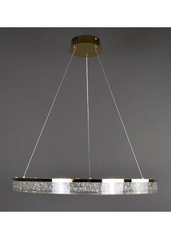 Люстра світлодіодна підвісна LED світильник для квартири на стелю лед 28274 Золото 25-150х57х57 см. Sunnysky (365680447)