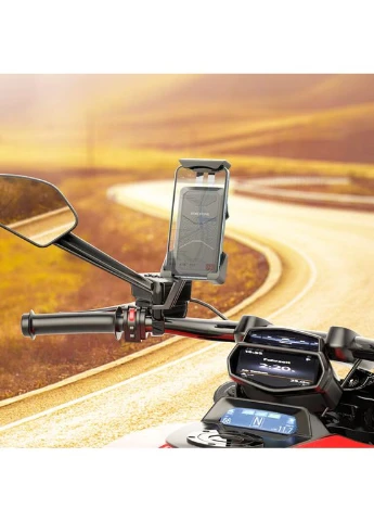 Автотримач для телефона Guide motorcycle mirror holder (6974443388879) Borofone BH79 (372677734)