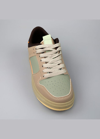 Коричневые кеды женские Fashion