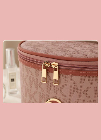 Дорожній органайзер косметичка - барило коричневого кольору із символікою бренду Michael Kors No Brand (316580414)