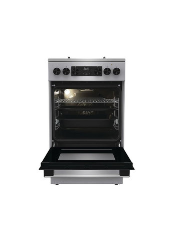 Плита GKS5C70HXF комбінована, 70л, 50x60см, дисплей, чавун, нерж Gorenje (364275216)