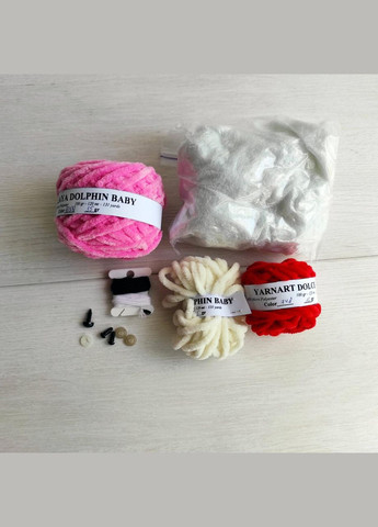 Набір для в'язання ведмедика (яскраво рожевий) Hand Made (302317139)