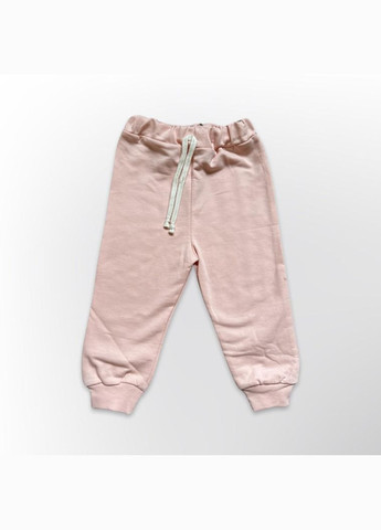 Пудровый демисезонный комплект minnie брюки с кофтой 1-3 года 80, 92, 98 см кремовый, пудровый (0369-12) No Brand