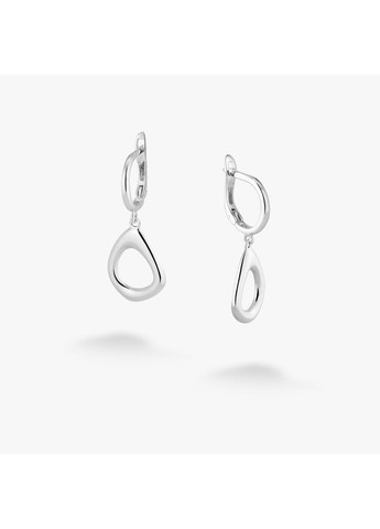 Сережки срібні з підвісками Ананта 925 Стоун Skifska Etnika (364202985)