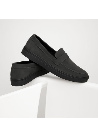 Серые праздничные, повседневные, коктейльные, вечерние мужские лоферы lux 2010 демисезонные замшевые серые Kindzer без шнурков