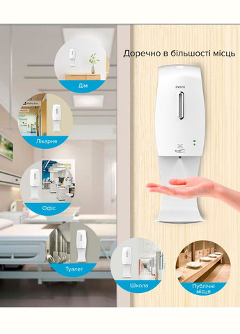 Сенсорный дозатор для антисептика PL151049S (PL-151049MS) No Brand (347590466)