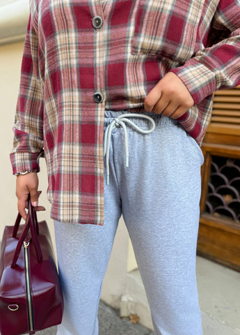 Спортивні штани джогери жіночі з двонитки No Brand (362734055)