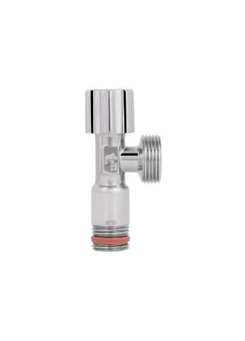 Кран кутовий Forte 1/2"З×3/4"З, хром Thermo Alliance TAF341W1520 (396581139)