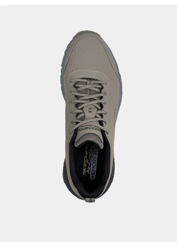 Серые зимние кроссовки повседневные 8549483 серый km5283 Skechers
