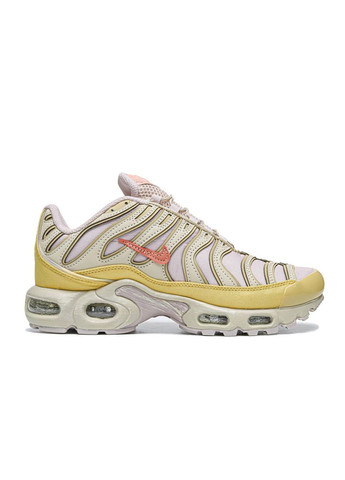 Розовые демисезонные кроссовки мужские nike air max tn gold pink waterproof найк аир макс тн плюс No Brand