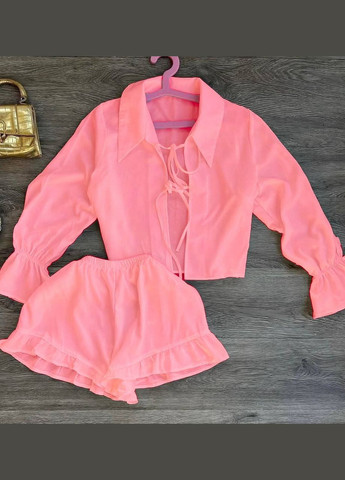 Жіночий костюм з сорочкою та шортами Avanti (338537596)