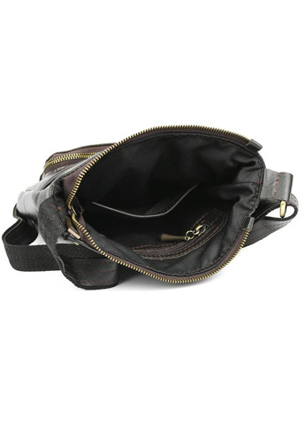 Сумка планшет через плечо мужская из натуральной кожи для телефона и для документов средняя Коричневый 38213 TARWA (361348777)