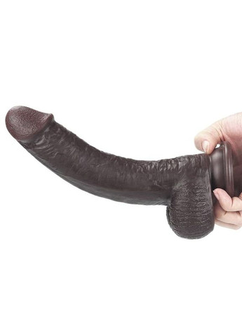 Фаллоимитатор Sliding-Skin Dual Layer Dong 9 461 Black - CherryLove Lovetoy (329153139)