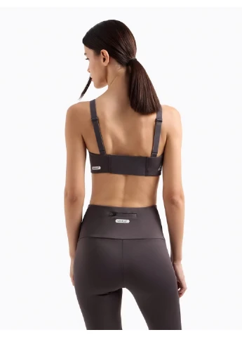 Спортивный топ 9862105 Коричневый 7P950 Emporio Armani EA7 - (386776469)