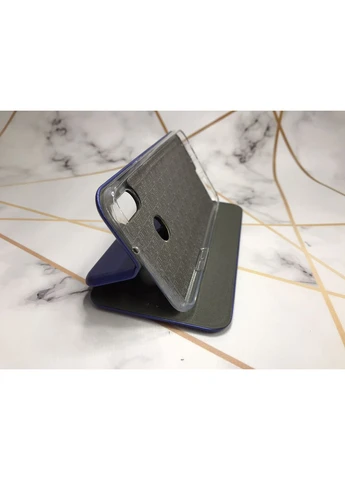 Чохол-книжка синій з малюнком на Samsung Galaxy A10s (A107) Квітуча сакура (принт 422) CASE CONTROL (390657251)