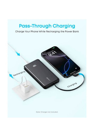 Powerbank 10000 mAh 22.5W Чорний (A110DH11) Anker (388766343)