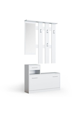 Прихожая с зеркалом Alice 100х25х182,9 см (DRS-011330) Doros (361443813)