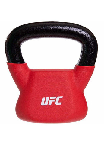 Гиря стальная с виниловым покрытием UHA-69694 8кг Красный UFC (286043704)