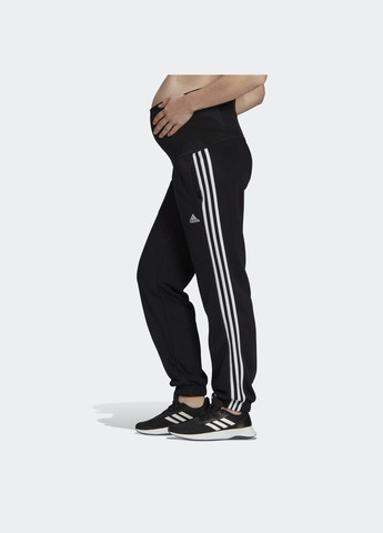 Черные спортивные, повседневный демисезонные брюки adidas