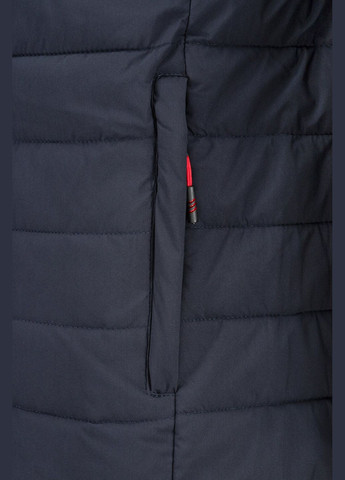 Синяя демисезонная куртка однотонная мужская 2320 shop (2000990914477) No Brand