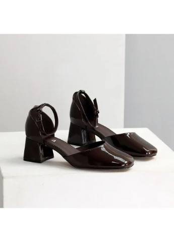 No Brand Открытые туфли Nilesta коричневый з искусственная кожа, — демисезон (377349220)