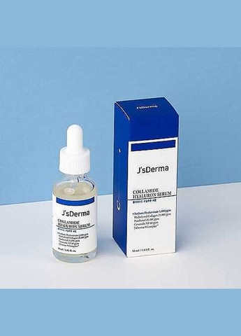 Сыворотка для комплексного увлажнения с керамидами и коллагеном - Collamide Hyaluron Serum 30ml (2-1053113) J’sDerma (369793153)